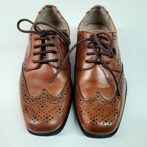 Florsheim Boy's Regan Jr. Wingtip Oxford Dress Shoes.